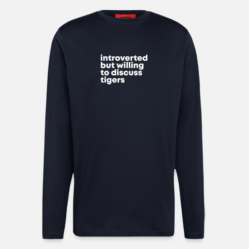 Tiger - Langarmshirt - made by SPREAD - DARK NAVY