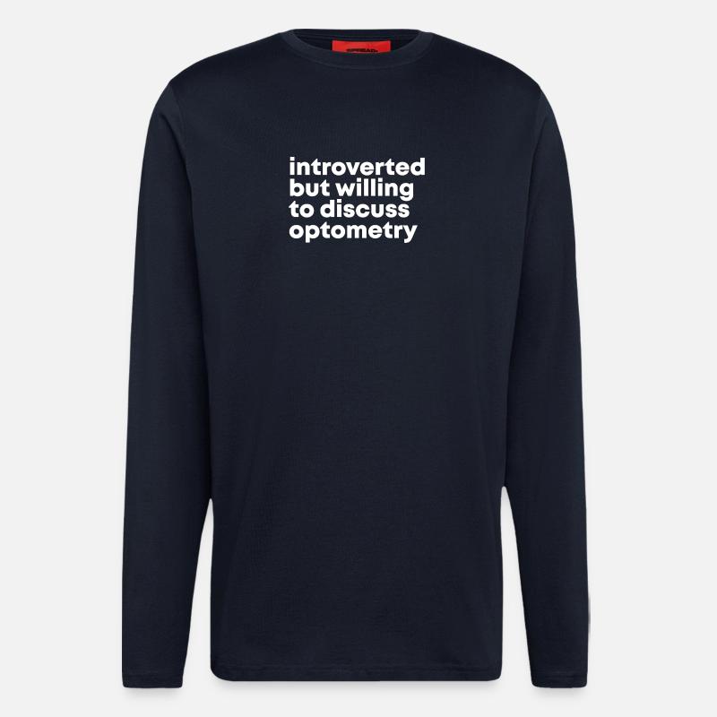 Optometry - Longsleeve - made by SPREAD  - DARK NAVY