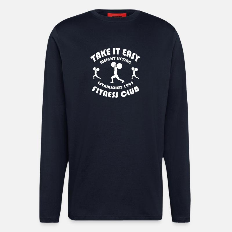 TAKE IT EASY - Langarmshirt - made by SPREAD  - DARK NAVY