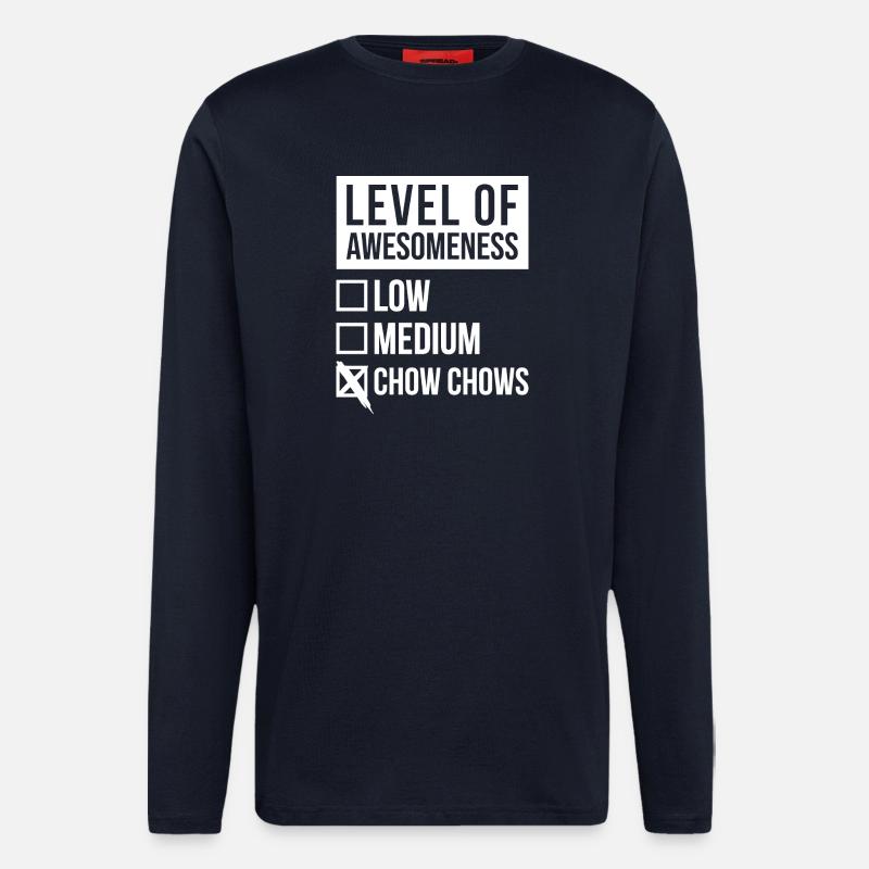 Chow Chow - Langarmshirt - made by SPREAD - DARK NAVY