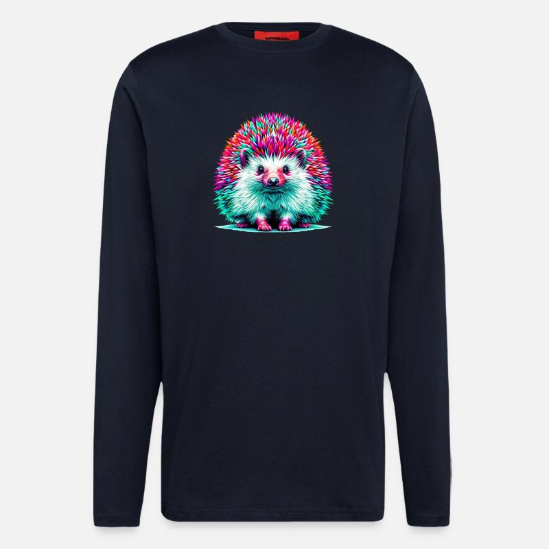 Igel - Langarmshirt - made by SPREAD  - DARK NAVY