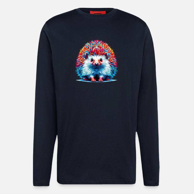 Igel - Langarmshirt - made by SPREAD - DARK NAVY