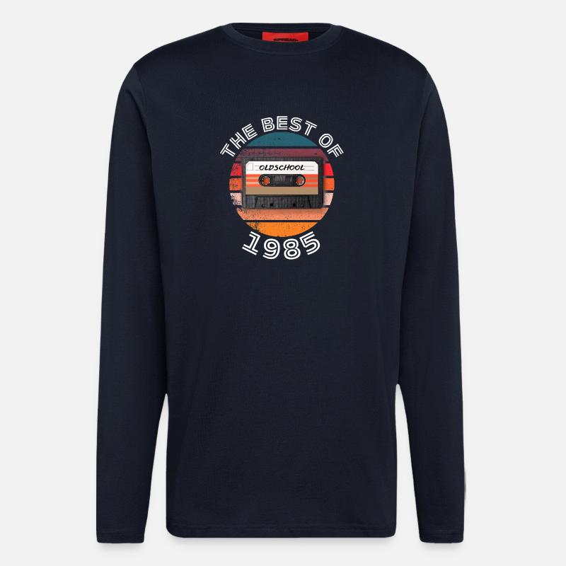 Das Beste von 1985 - Langarmshirt - made by SPREAD  - DARK NAVY