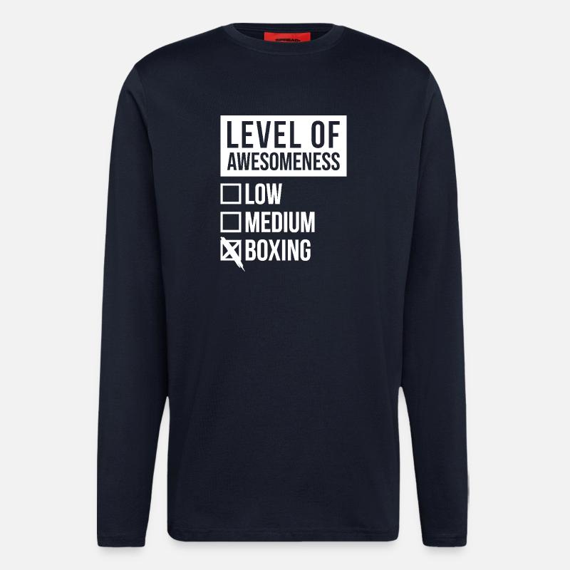 Boxen - Langarmshirt - made by SPREAD  - DARK NAVY