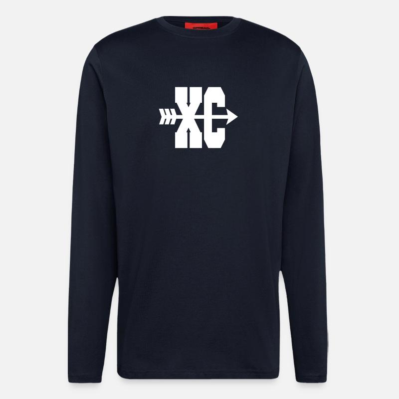 XC GELÄNDE - Langarmshirt - made by SPREAD  - DARK NAVY