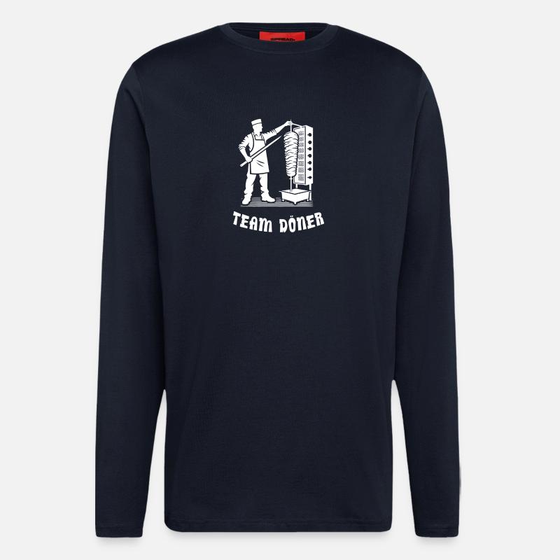 Team Döner - Langarmshirt - made by SPREAD  - DARK NAVY