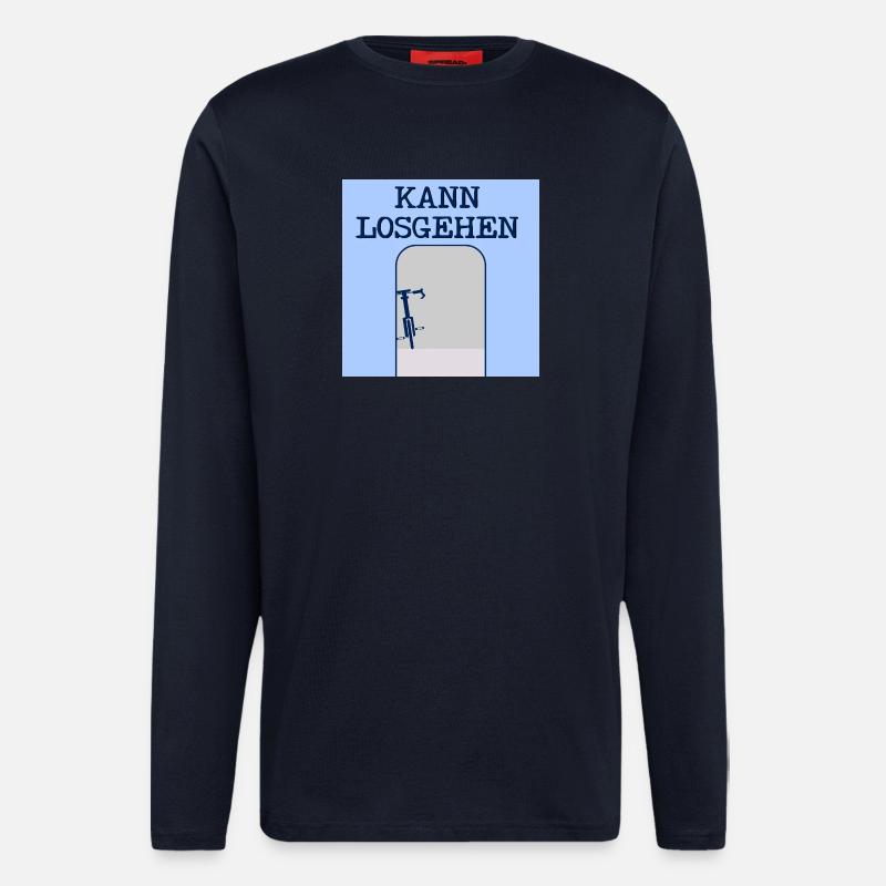 FAHRRAD TOR RADFAHREN - Langarmshirt - made by SPREAD  - DARK NAVY