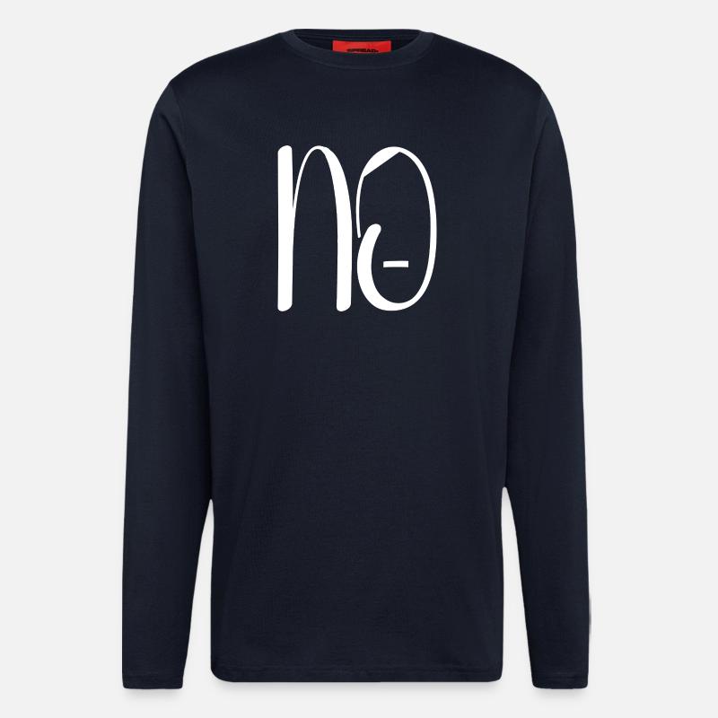 Gegen Nazis - Langarmshirt - made by SPREAD  - DARK NAVY