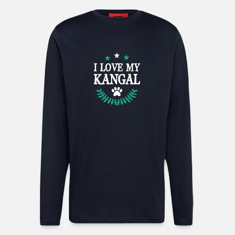 KANGAL - Langarmshirt - made by SPREAD  - DARK NAVY