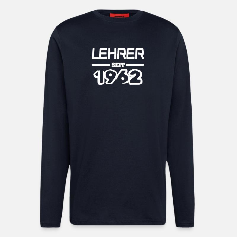 1962 - Langarmshirt - made by SPREAD  - DARK NAVY