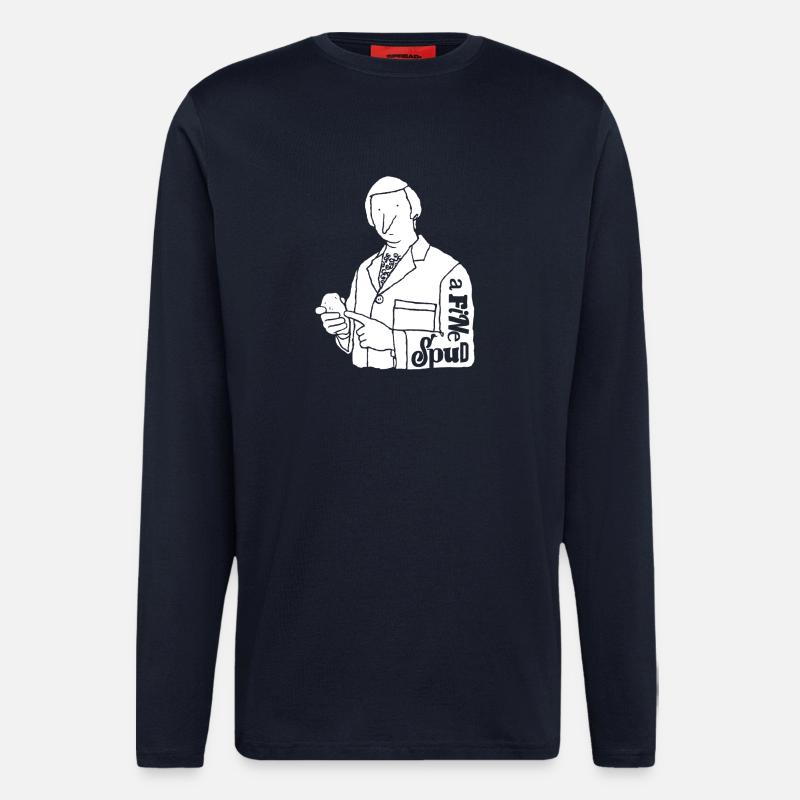 Ein feiner Spud - Langarmshirt - made by SPREAD  - DARK NAVY