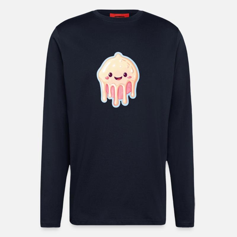 Eiscreme Eis - Longsleeve - made by SPREAD  - DARK NAVY