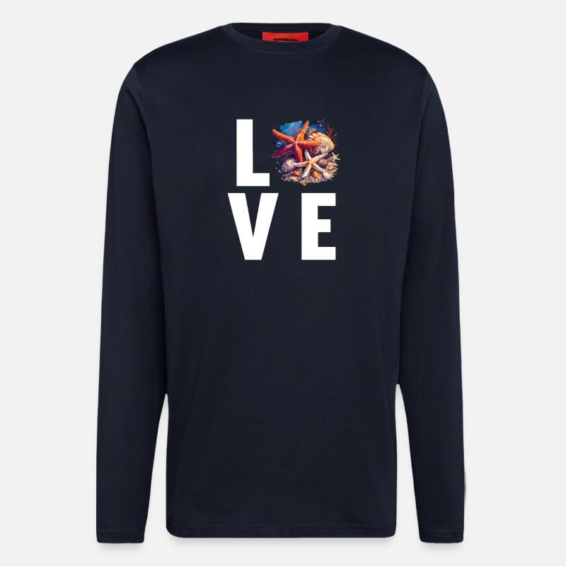 Starfish Starfish - Longsleeve - made by SPREAD  - DARK NAVY