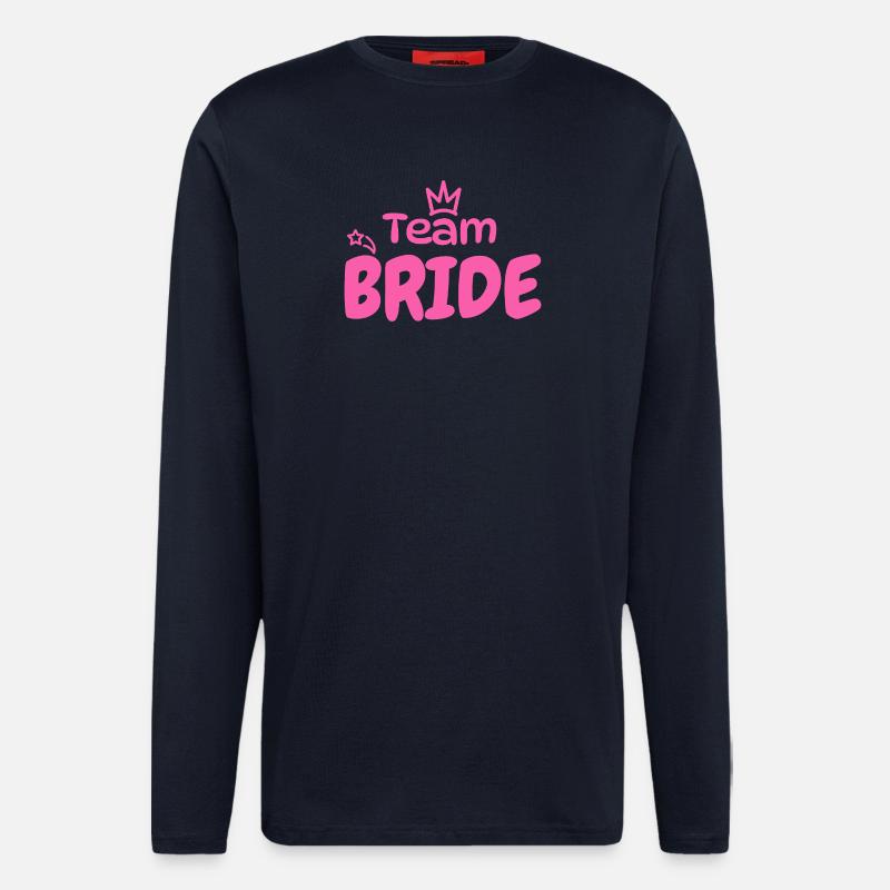 Team Bride JGA - Langarmshirt - made by SPREAD  - DARK NAVY
