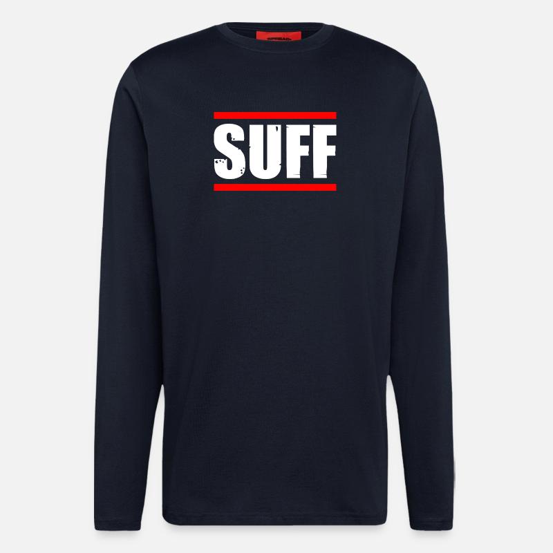 Suff Biertrinker Bierliebhaber Bier - Langarmshirt - made by SPREAD - DARK NAVY
