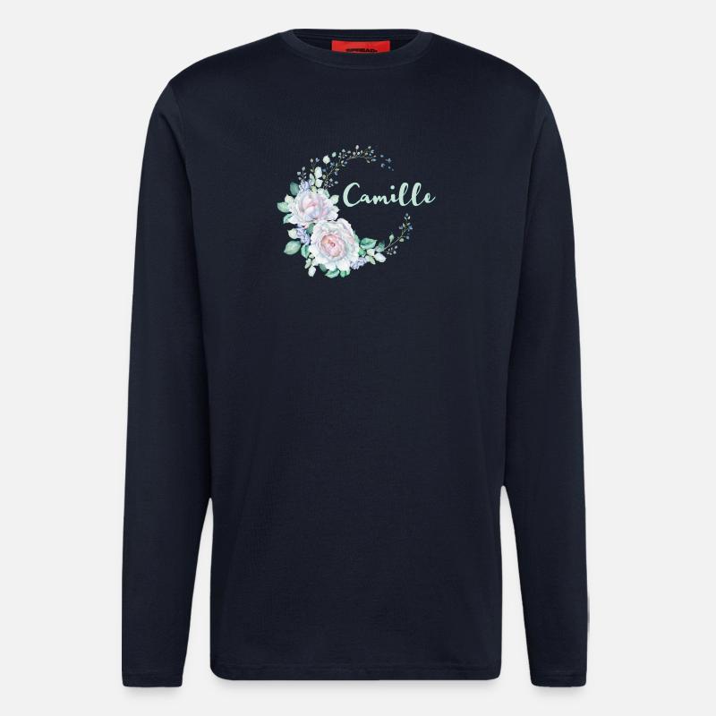 Für Camille - Langarmshirt - made by SPREAD - DARK NAVY
