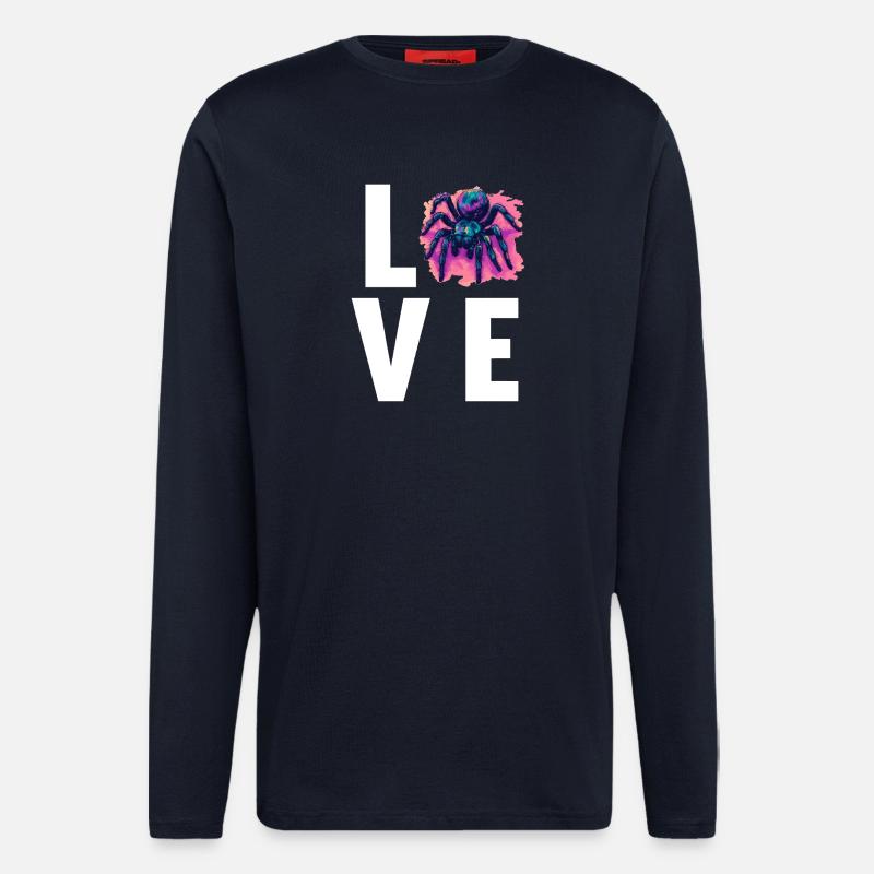 Taranteln Tarantel - Langarmshirt - made by SPREAD  - DARK NAVY