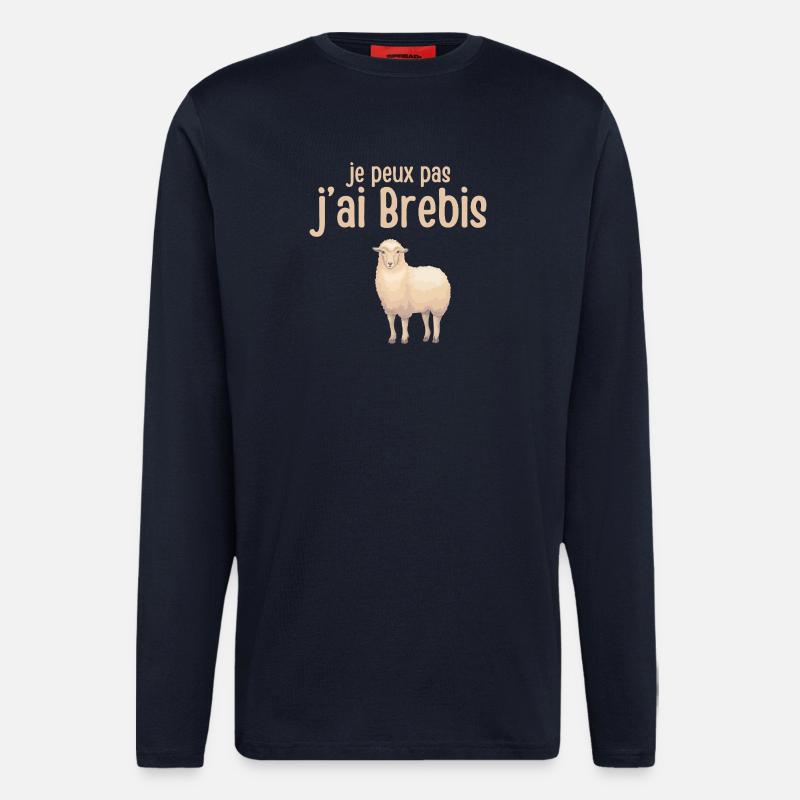 I can't I have sheep - Longsleeve - made by SPREAD  - DARK NAVY