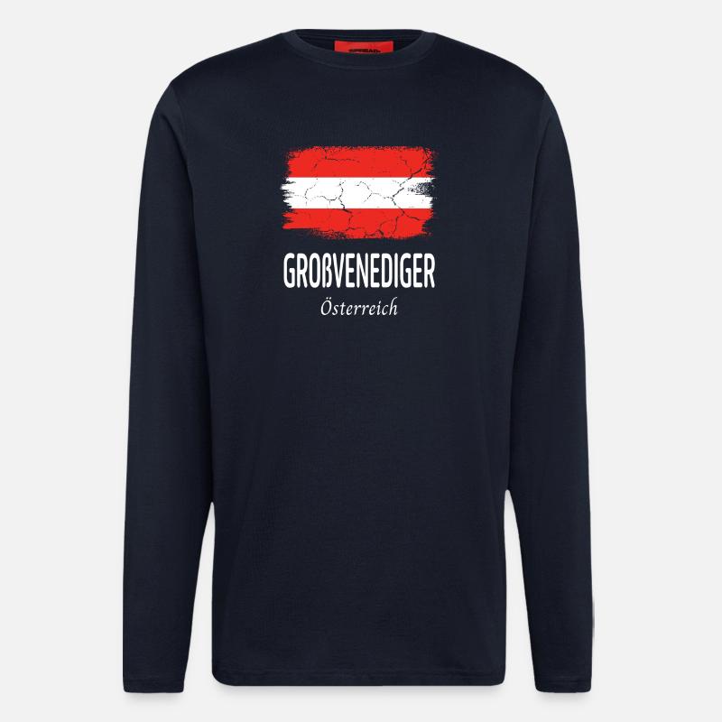 Großvenediger - Langarmshirt - made by SPREAD  - DARK NAVY