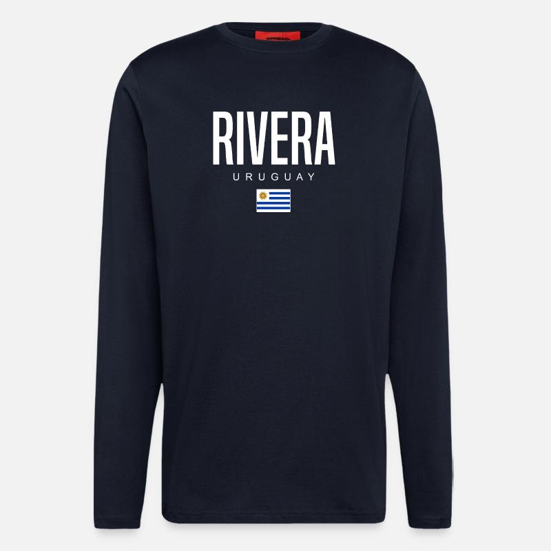 Rivera Uruguay Uruguayans - Longsleeve - made by SPREAD  - DARK NAVY