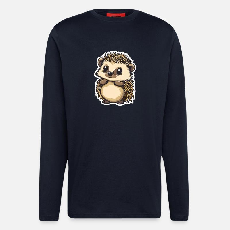 Igel - Langarmshirt - made by SPREAD  - DARK NAVY