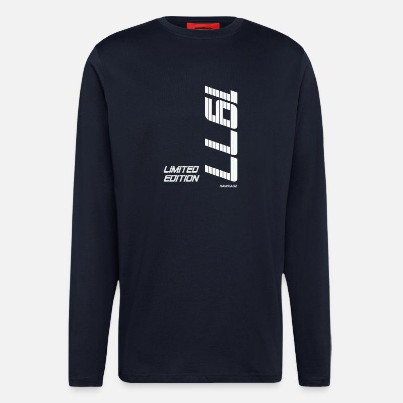 Limitierte Edition Stil Logo - Langarmshirt - made by SPREAD  - DARK NAVY