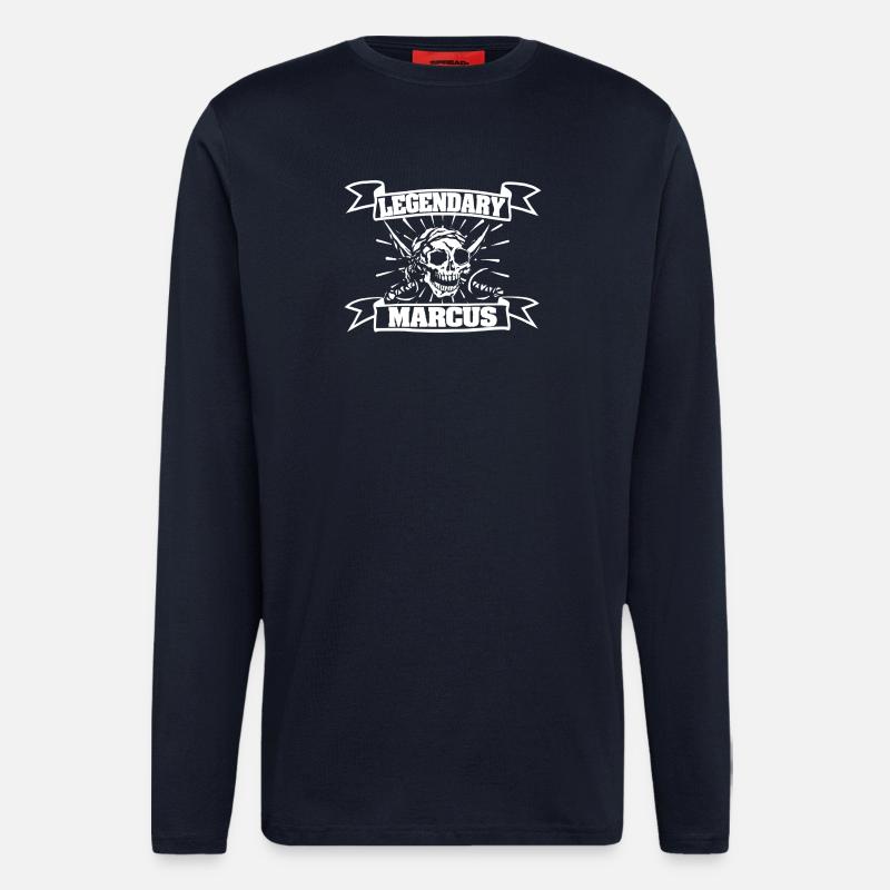 Marcus - Longsleeve - made by SPREAD  - DARK NAVY