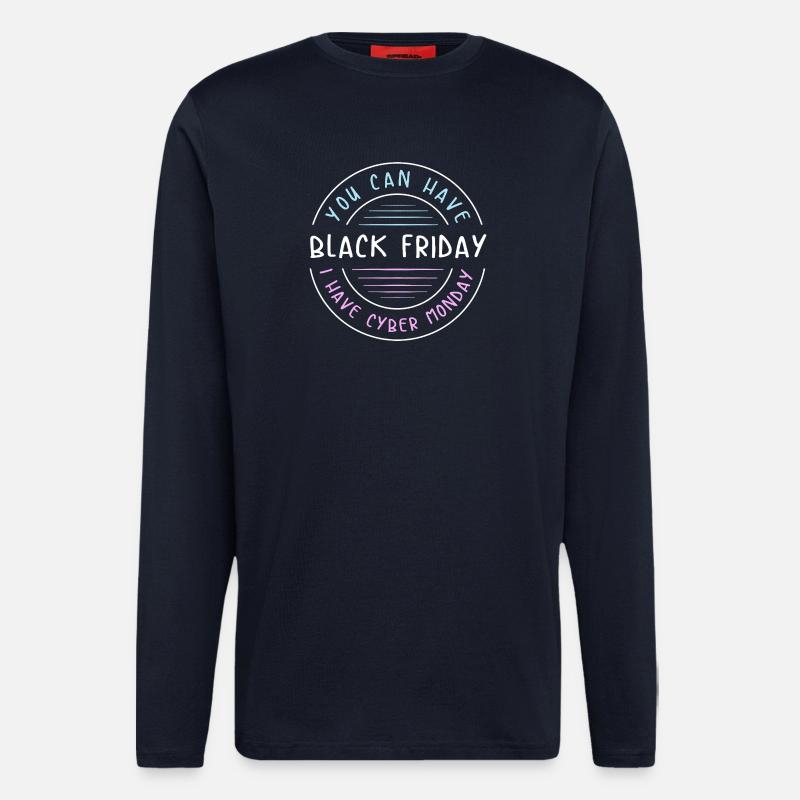 Kaufrausch Cyber Monday - Langarmshirt - made by SPREAD  - DARK NAVY