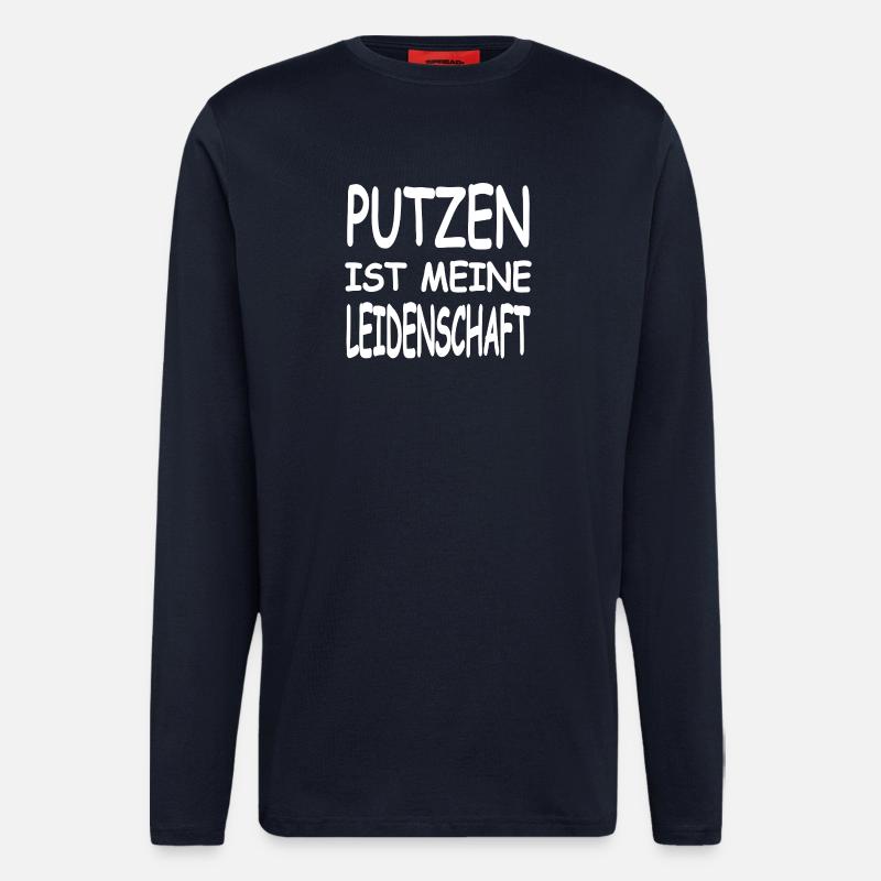 Putzen - Langarmshirt - made by SPREAD  - DARK NAVY