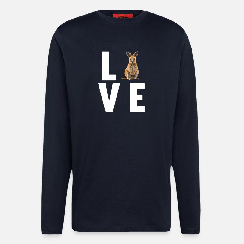 Wallabys Wallaby - Langarmshirt - made by SPREAD  - DARK NAVY