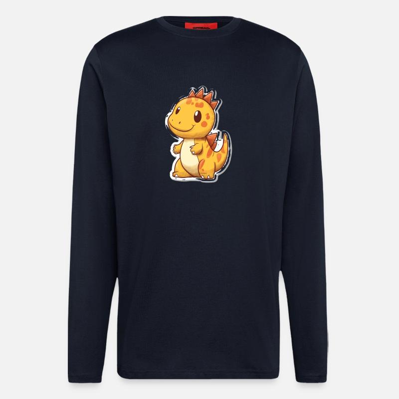 Dinosaurier - Langarmshirt - made by SPREAD  - DARK NAVY