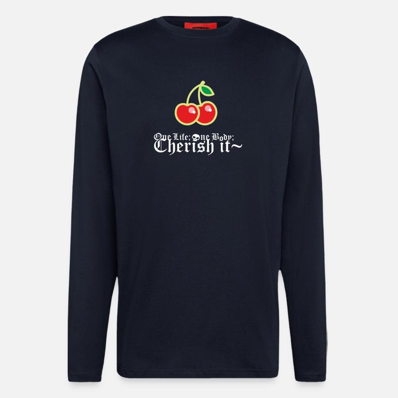 Cherry - Langarmshirt - made by SPREAD  - DARK NAVY