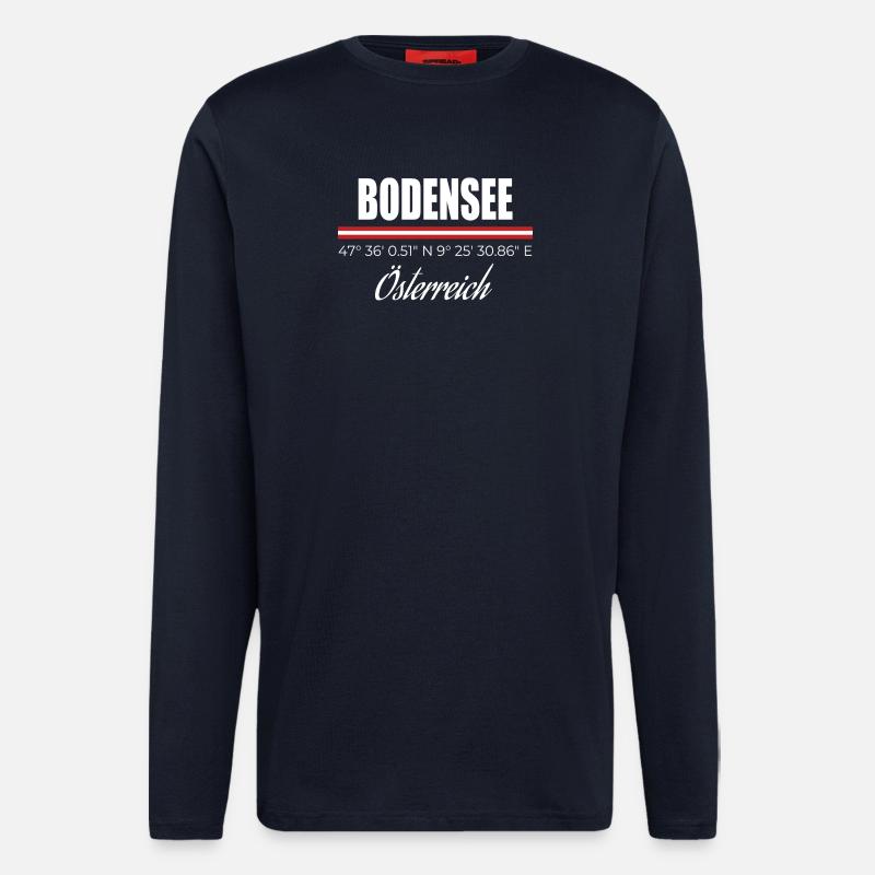 Bodensee - Langarmshirt - made by SPREAD  - DARK NAVY