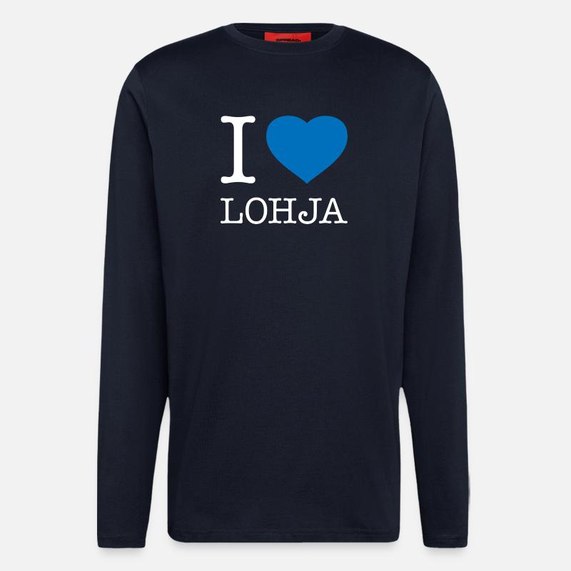 J’adore Lohja - Manches longues bio décontracté fabriqué en UE - DARK NAVY
