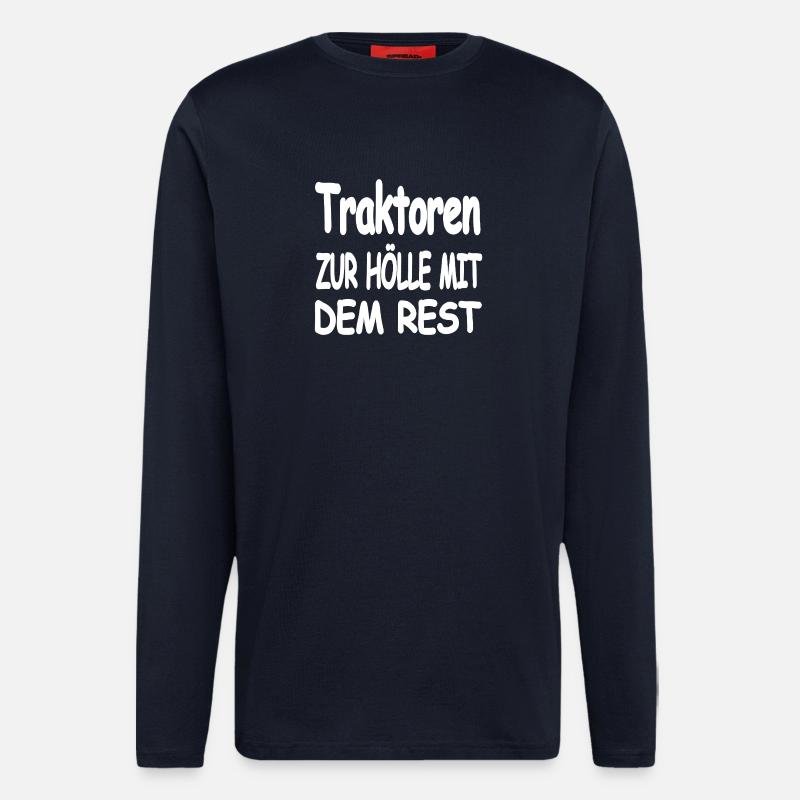 Traktor - Langarmshirt - made by SPREAD  - DARK NAVY