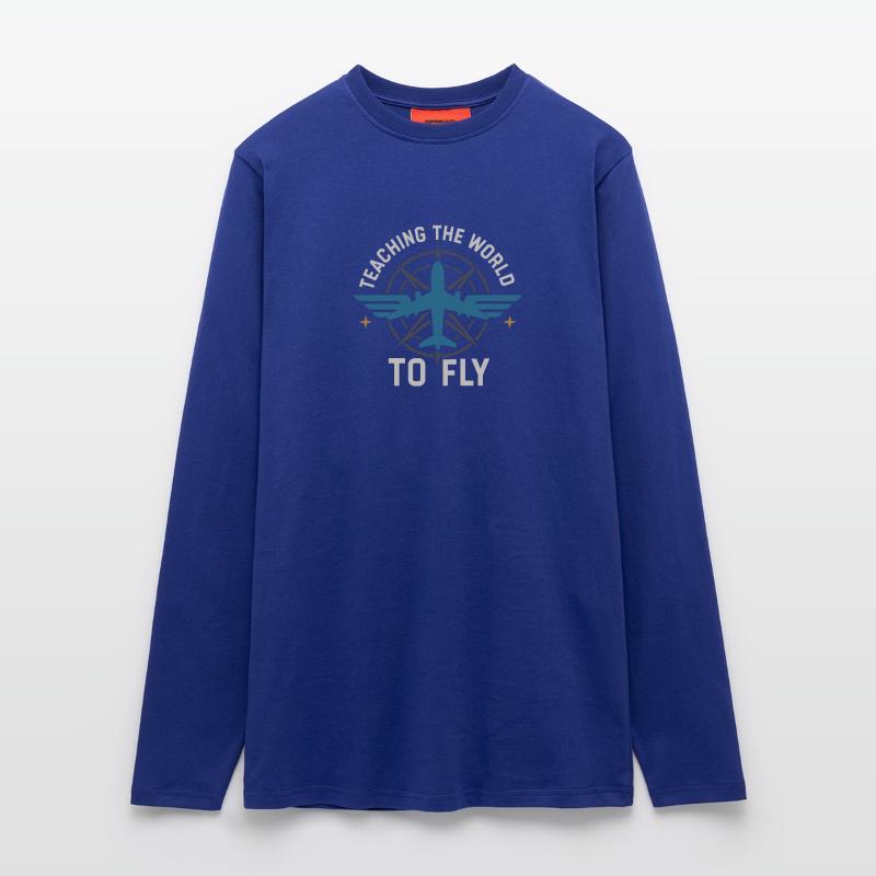 Flight Instructor Cfi Pilot Aviation Instructor Longsleeve - made by SPREAD 