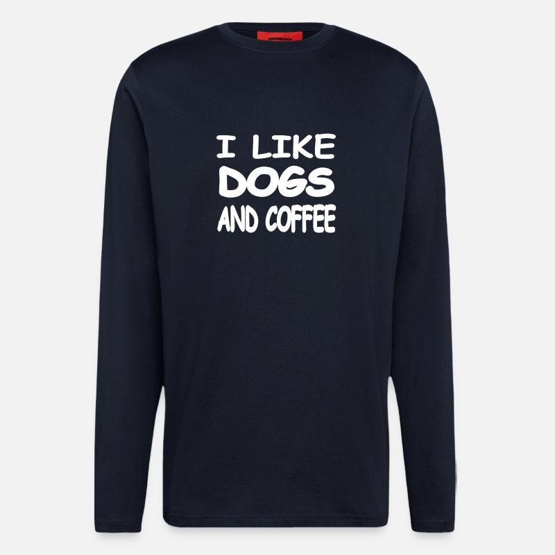 Hunde - Langarmshirt - made by SPREAD  - DARK NAVY