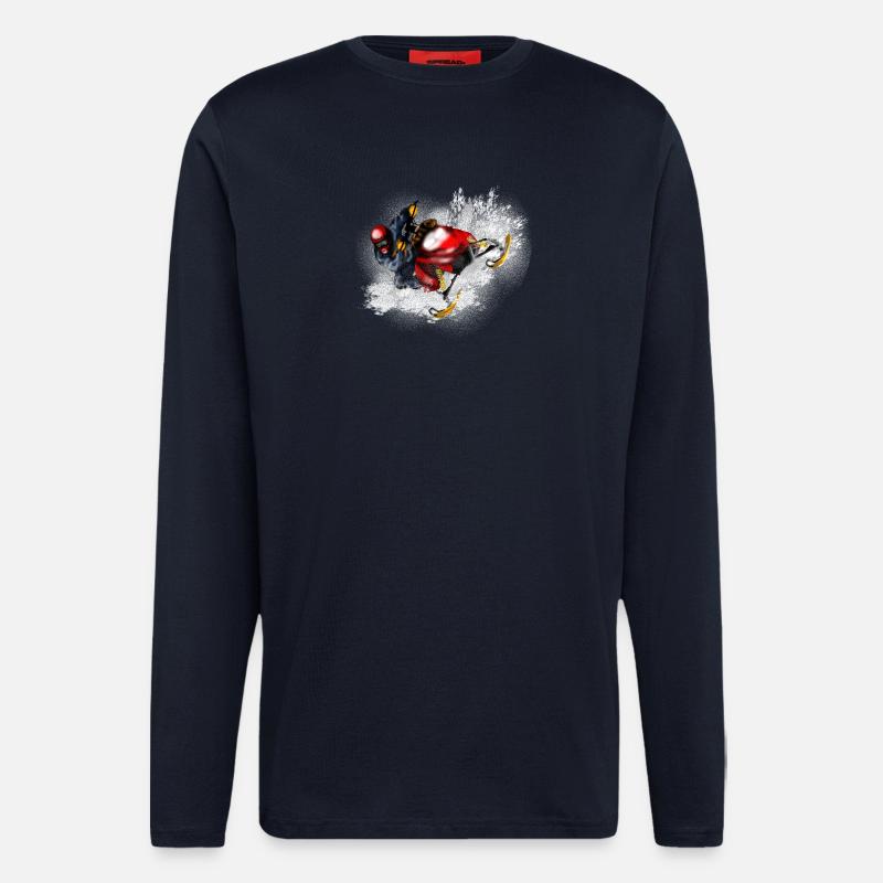 Snowmobile - Langarmshirt - made by SPREAD  - DARK NAVY