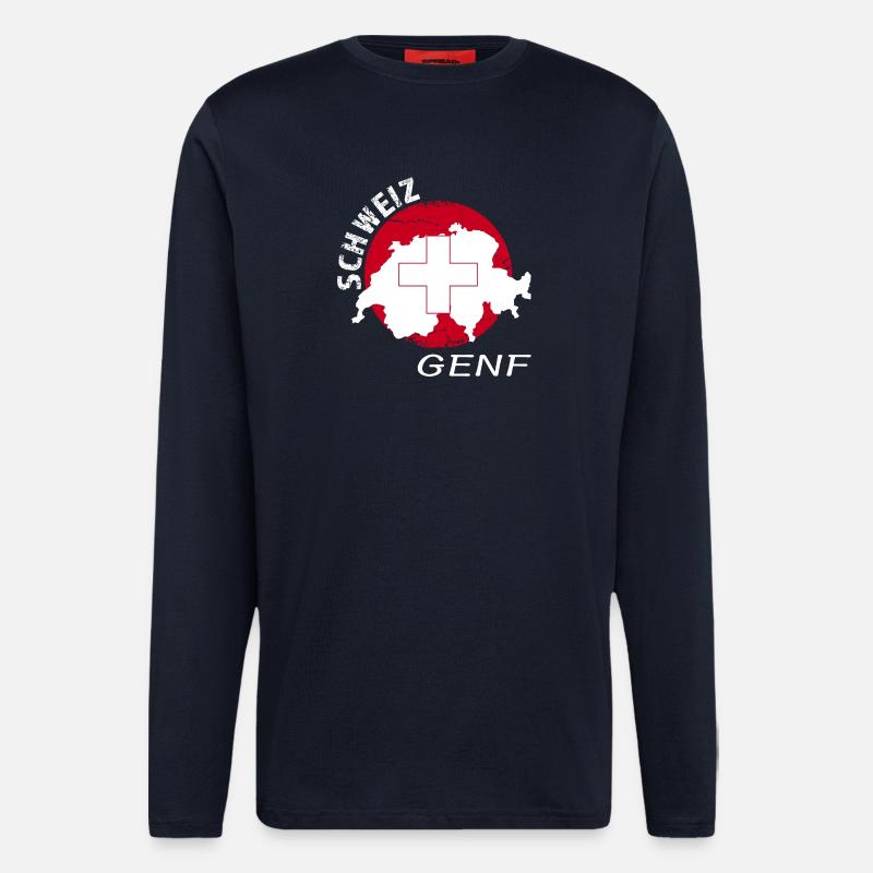 Genf - Langarmshirt - made by SPREAD  - DARK NAVY