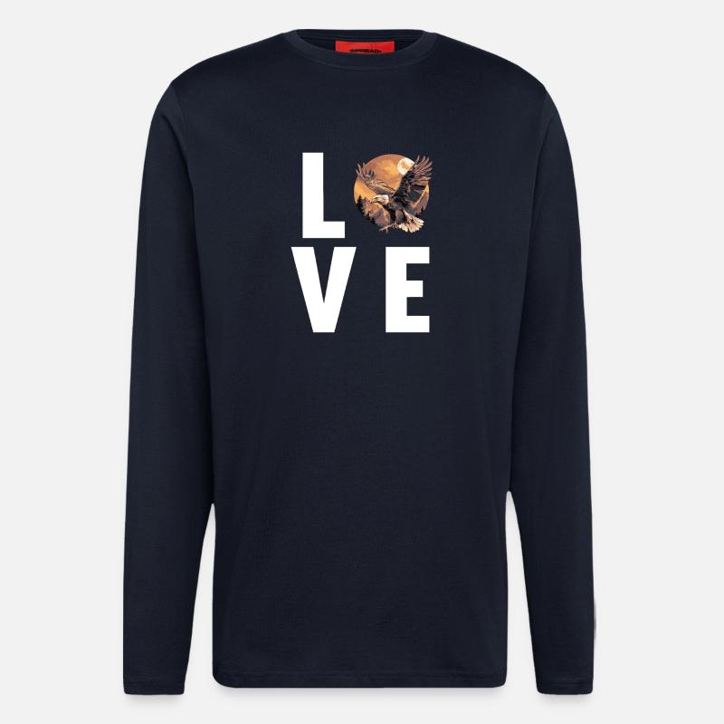Adler - Langarmshirt - made by SPREAD  - DARK NAVY