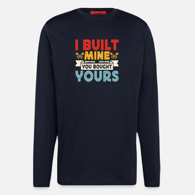 Mechanic Mechatronics Technician Screwdriver Gift - Longsleeve - made by SPREAD  - DARK NAVY