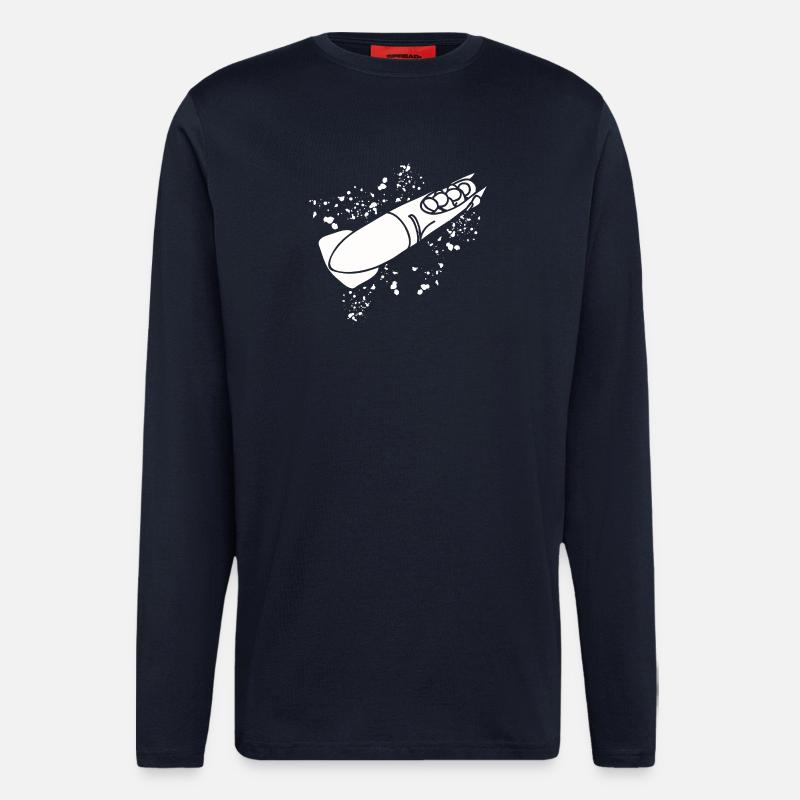 Bobsleigh Bobsleigh Four-man Bobsleigh - Longsleeve - made by SPREAD  - DARK NAVY
