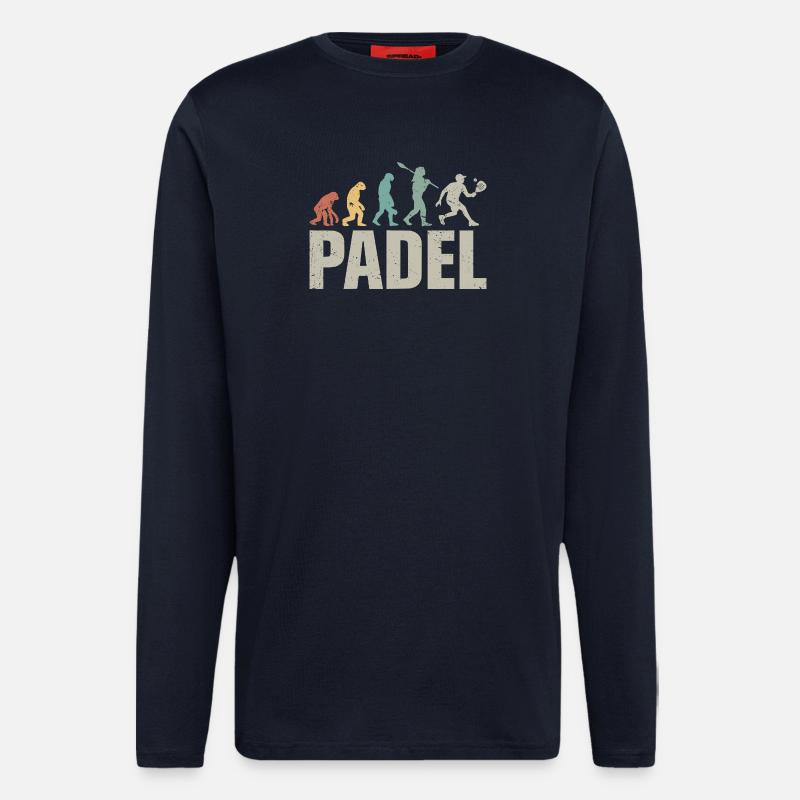 Fun Padel - Padel Evolution - Longsleeve - made by SPREAD  - DARK NAVY