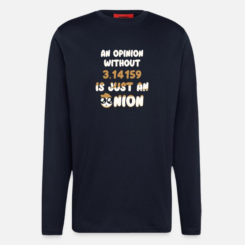 Funny Math Sayings Math Teacher - Longsleeve - made by SPREAD  - DARK NAVY