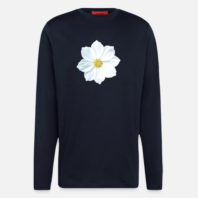 Blume - Langarmshirt - made by SPREAD  - DARK NAVY