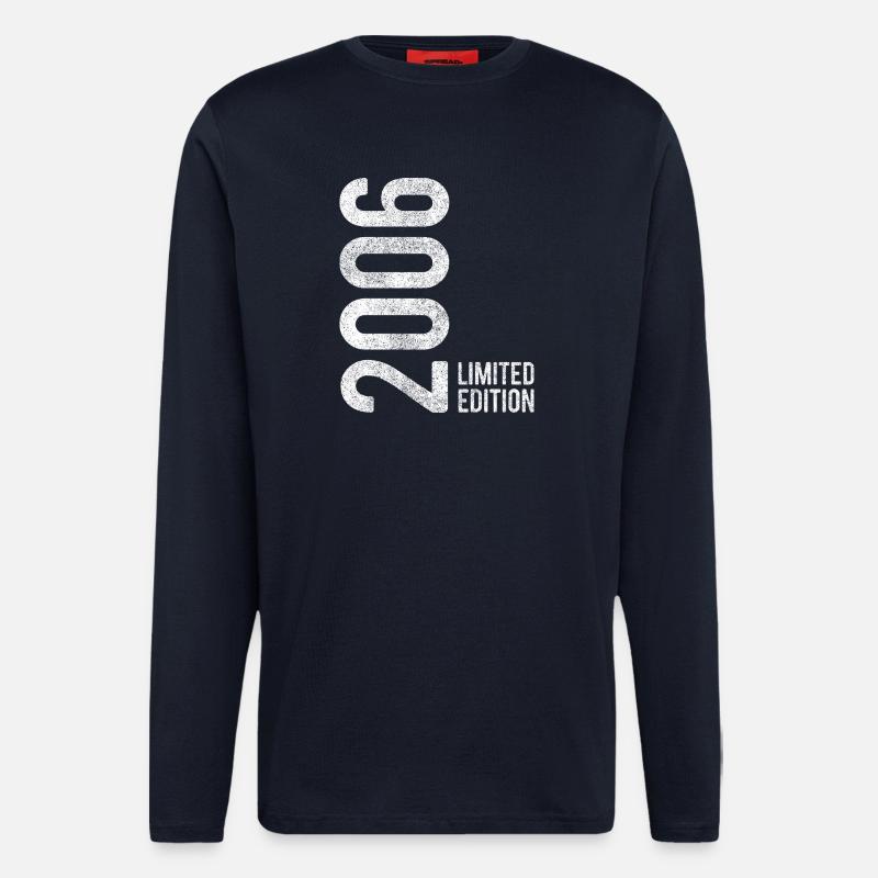 19. Geburtstag Junge Mädchen 2006 Limited Edition - Langarmshirt - made by SPREAD  - DARK NAVY