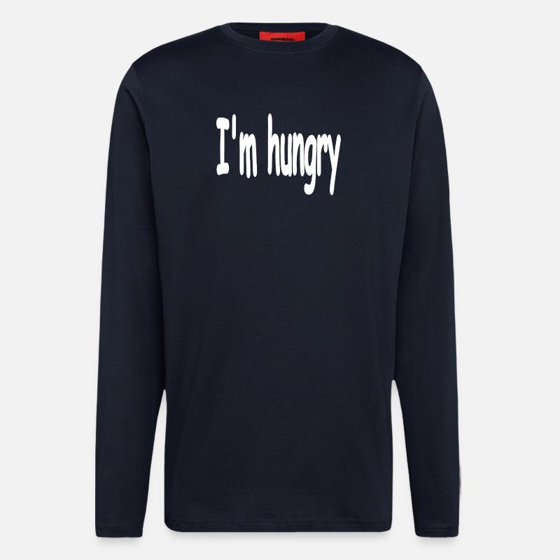 Hunger - Langarmshirt - made by SPREAD  - DARK NAVY