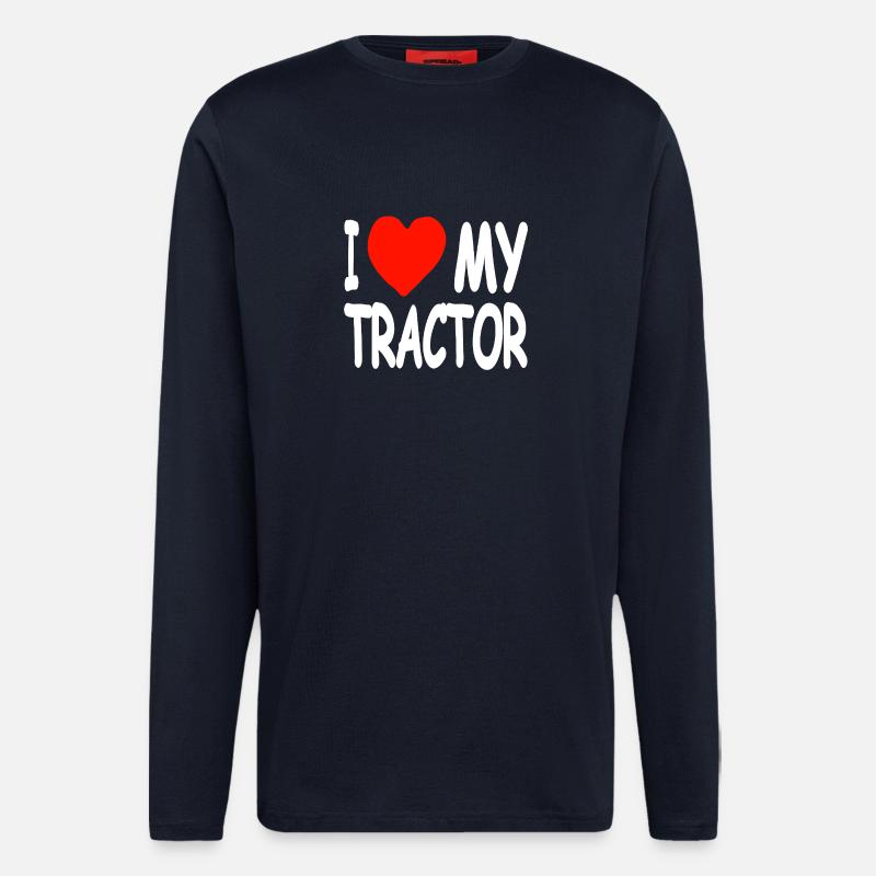 Traktor - Langarmshirt - made by SPREAD  - DARK NAVY