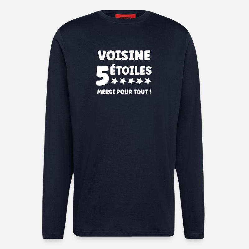 Nachbar - Langarmshirt - made by SPREAD  - DARK NAVY