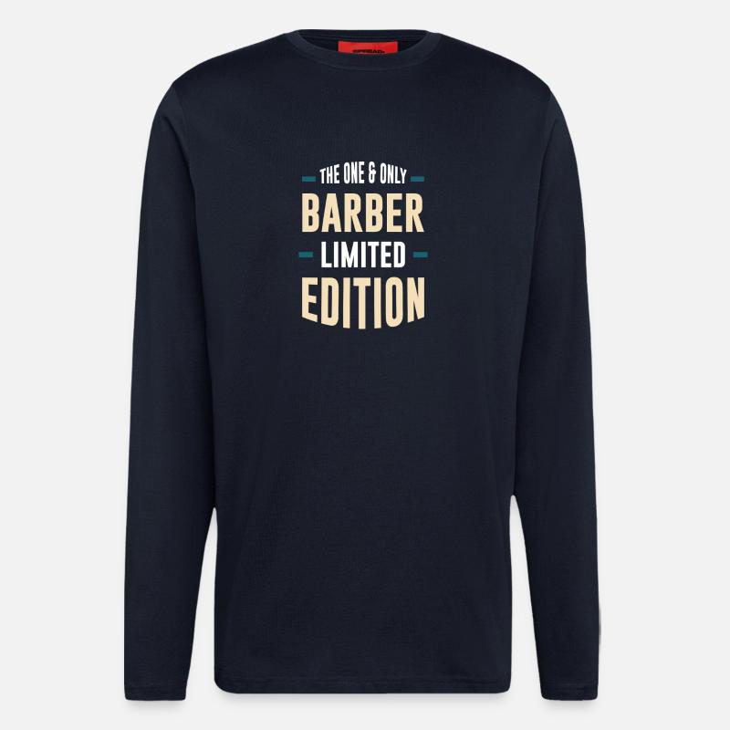 One&Only Barber Limited Edition - Longsleeve - made by SPREAD  - DARK NAVY